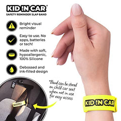 KID !N CAR silicone-coil close-up shows hypoallergenic material ideal for sensitive skin