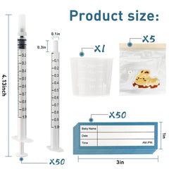 Kid2Kit colostrum collector kit measuring cup for easy portioning.