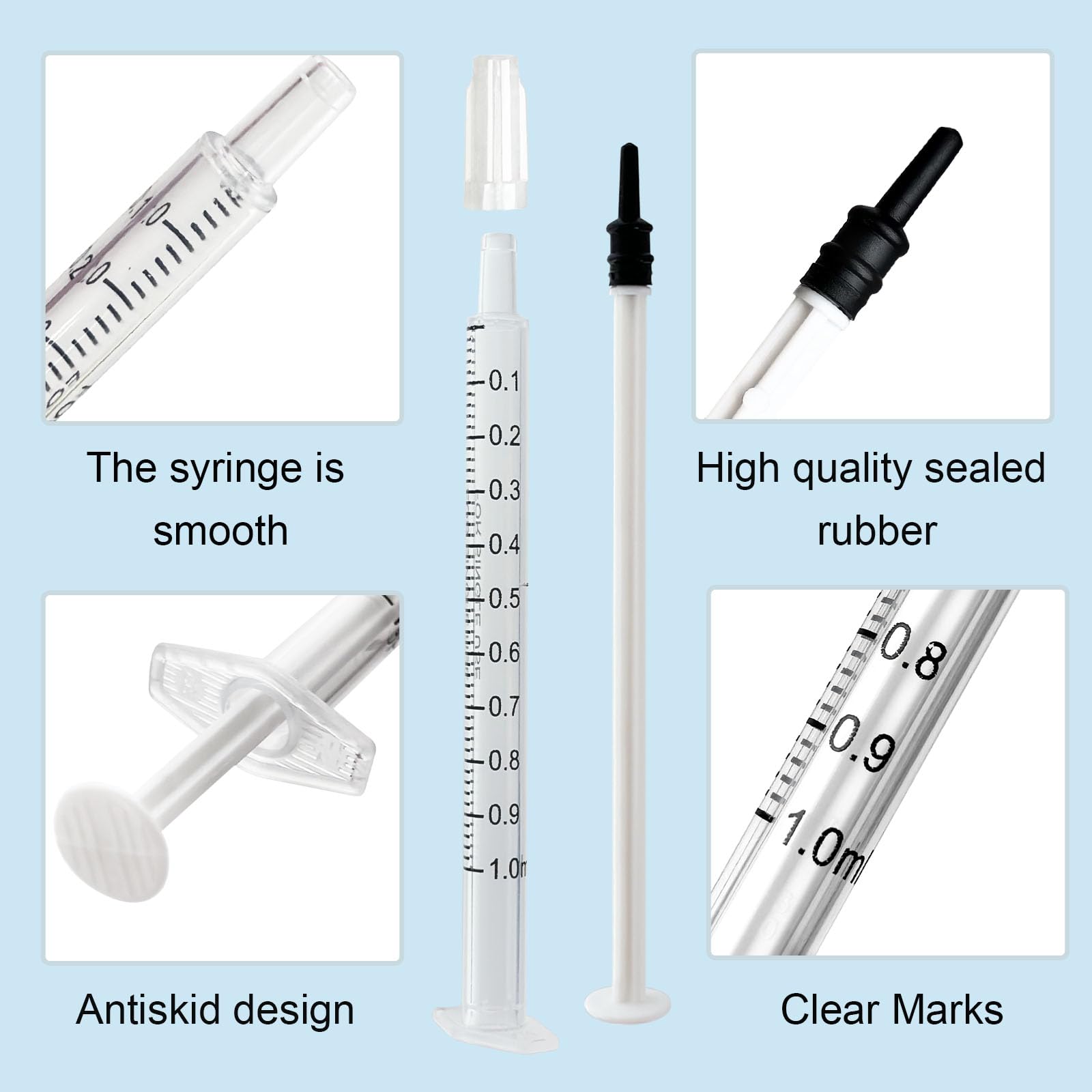 Kid2Kit colostrum syringe packaging unopened preserves sterility.