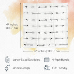 KiddyCare baby muslin swaddle blanket airy weave closeup emphasizes light breathable fabric.
