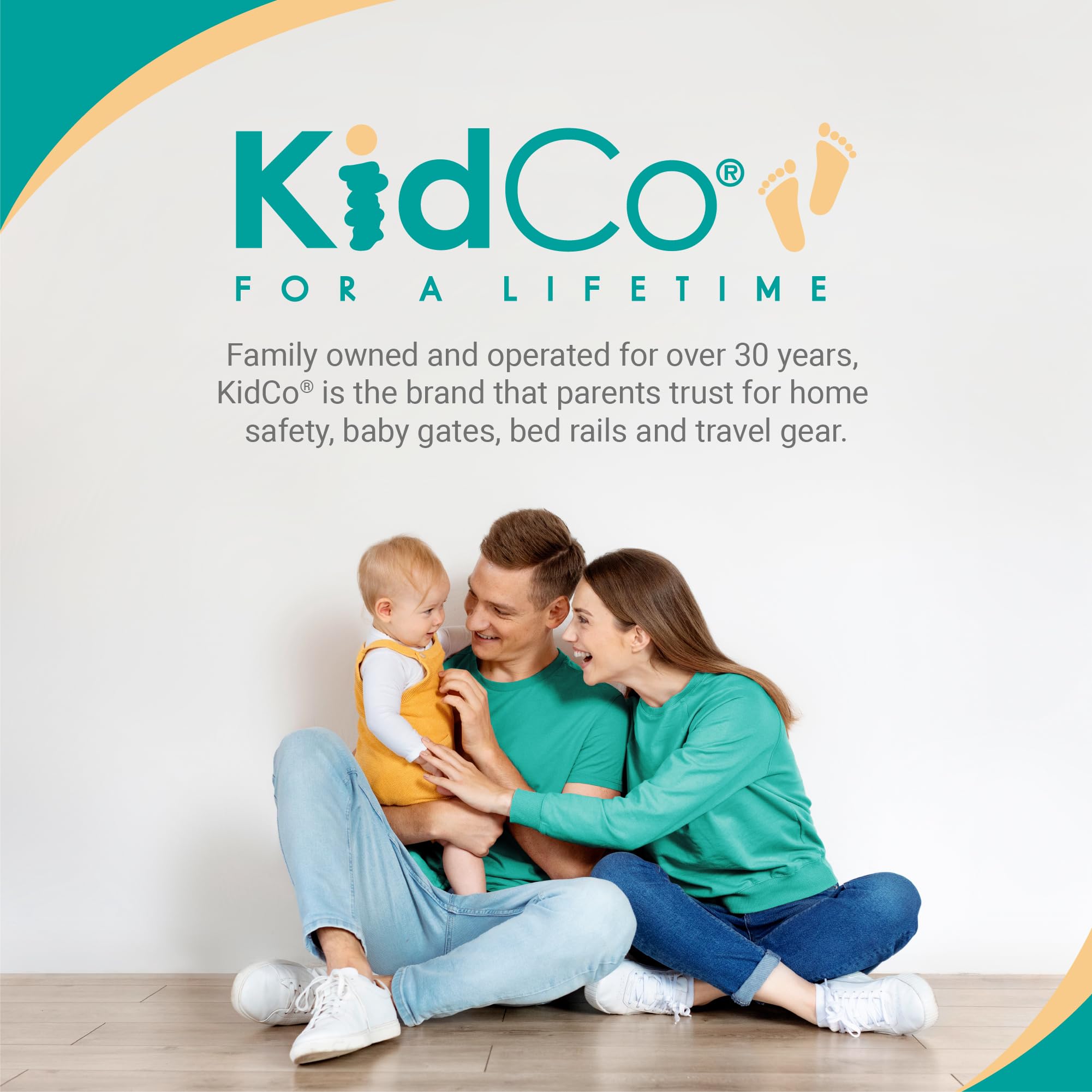 KidCo brand heritage offers 30-plus years of safety gear.
