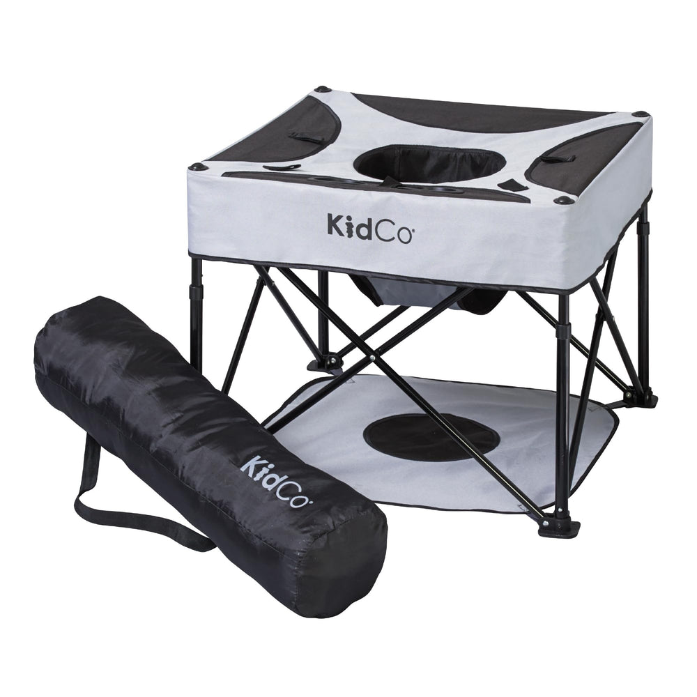 KidCo GoPod folded flat for easy travel and storage.