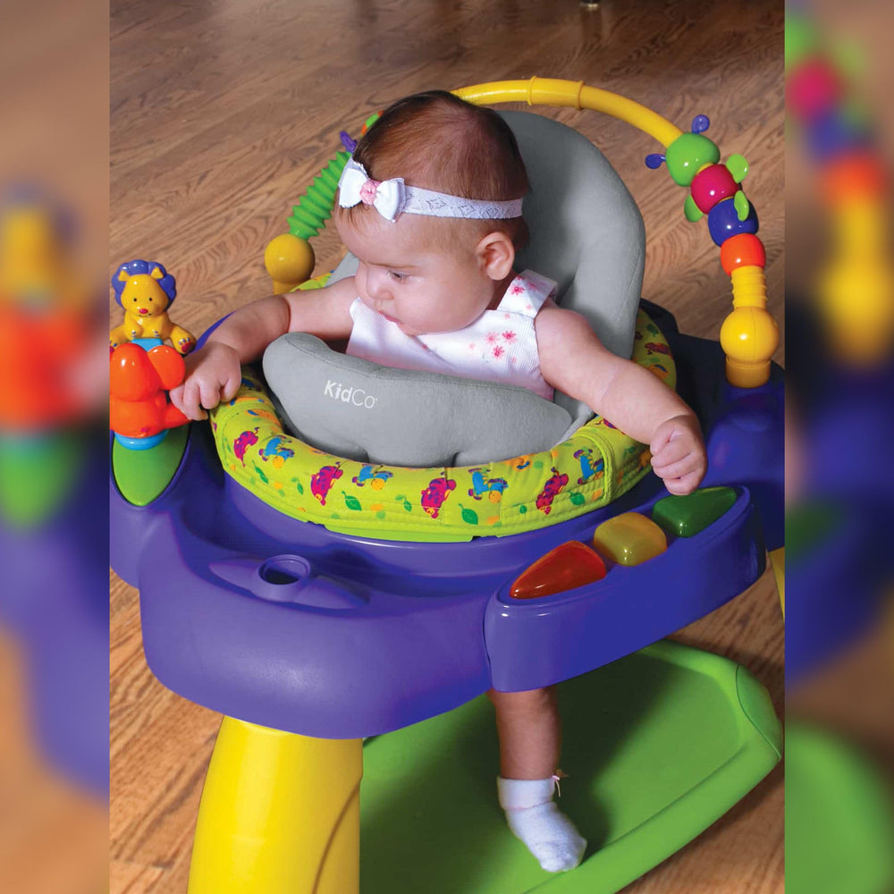 KidCo HuggaPod compact-travel design fits easily in bags and car trips.