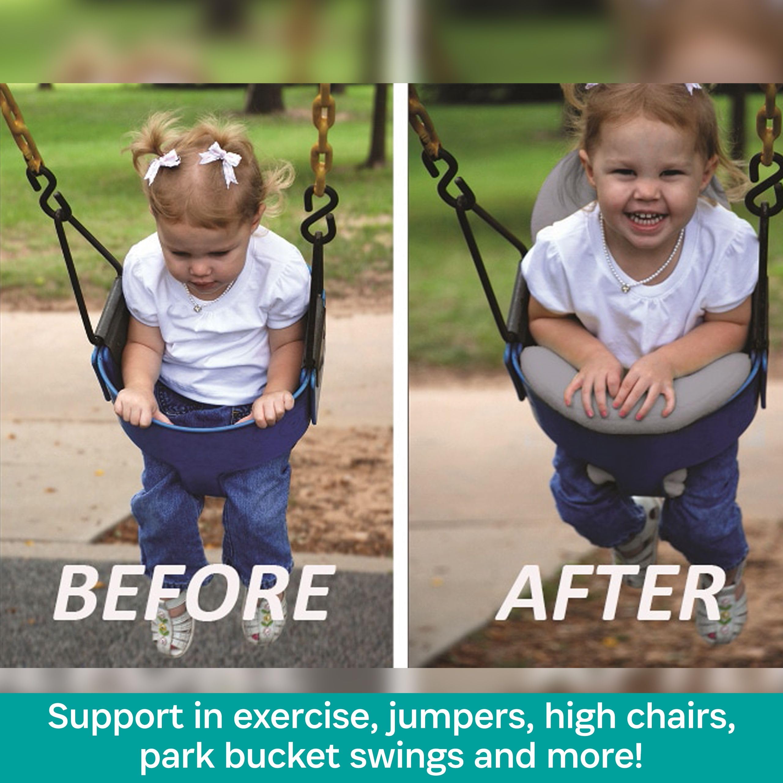 KidCo HuggaPod removable-cover makes cleaning quick and simple.