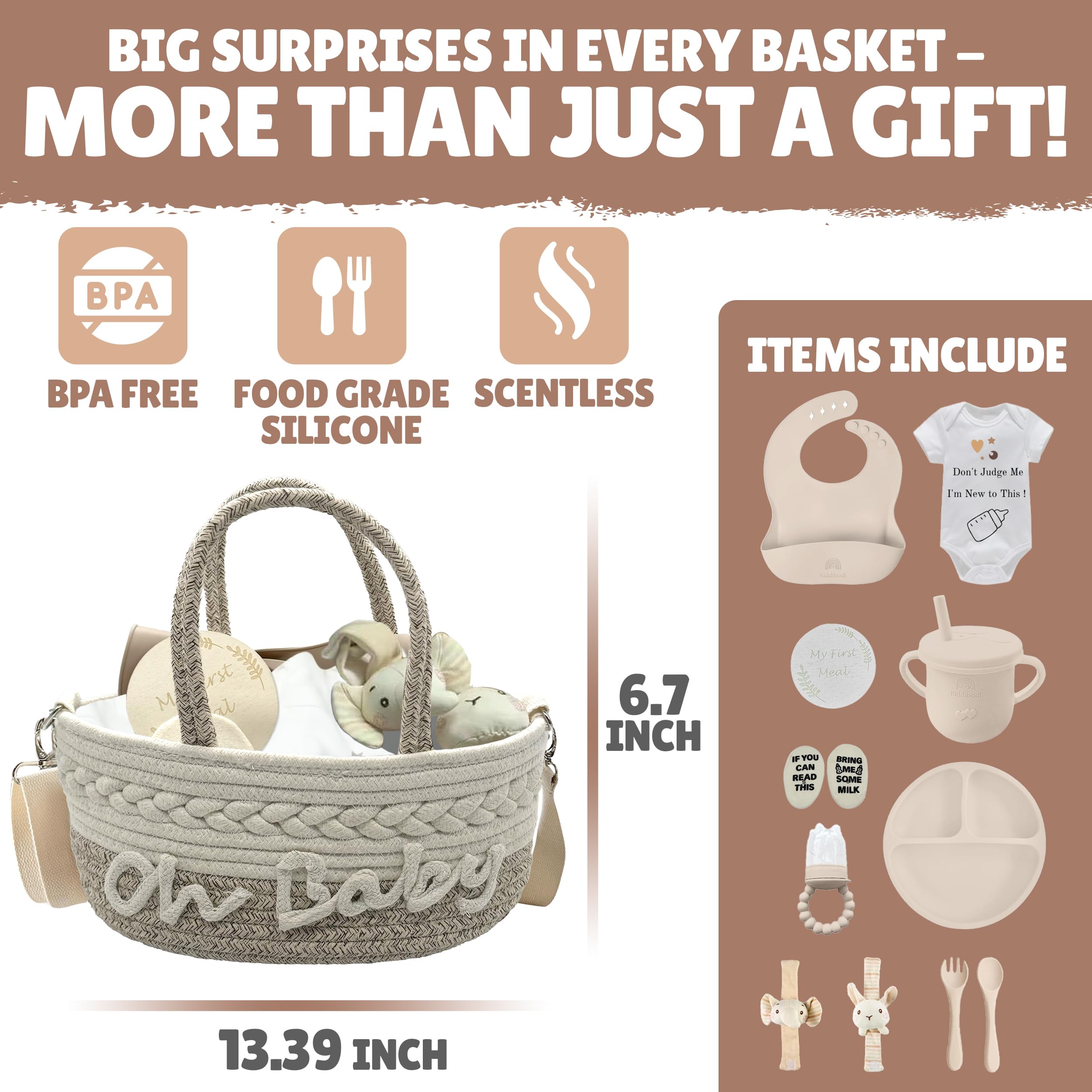 Kiddibodi suction-plate image focuses on mess-free mealtime for early solids.