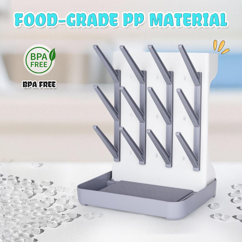 Kiddie Joy removable drip-tray keeps counters dry.