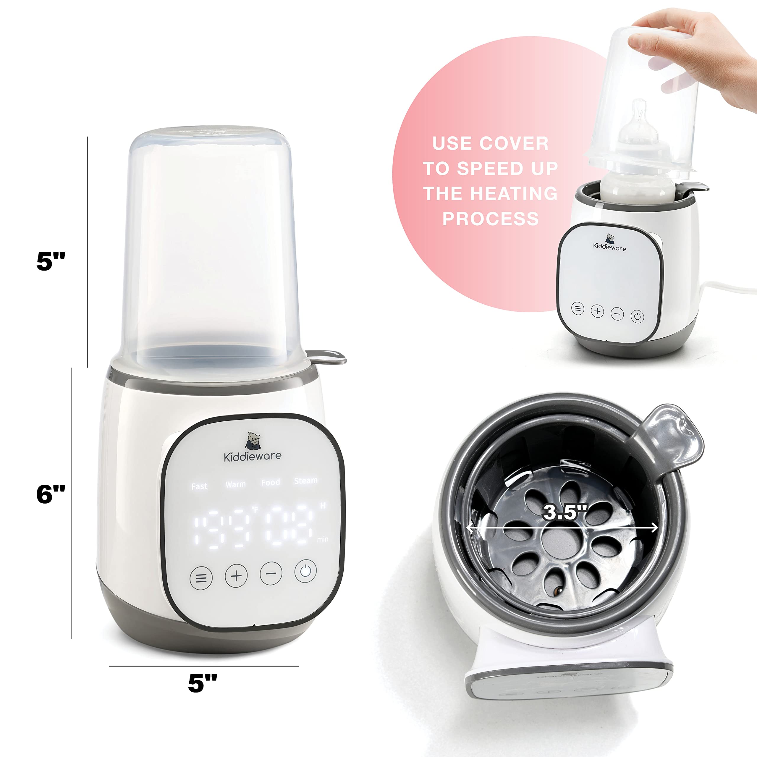 Kiddieware baby food jar warming adds convenient meal prep