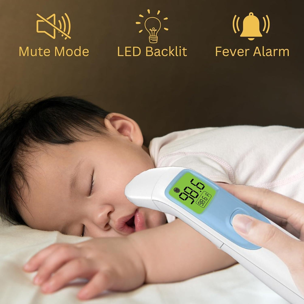 Kiddieware forehead thermometer touchless sensor for safe measurements