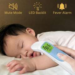 Kiddieware forehead thermometer touchless sensor for safe measurements