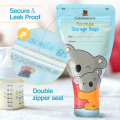 Kiddieware pre-sterilized disposable bags save time on cleanup