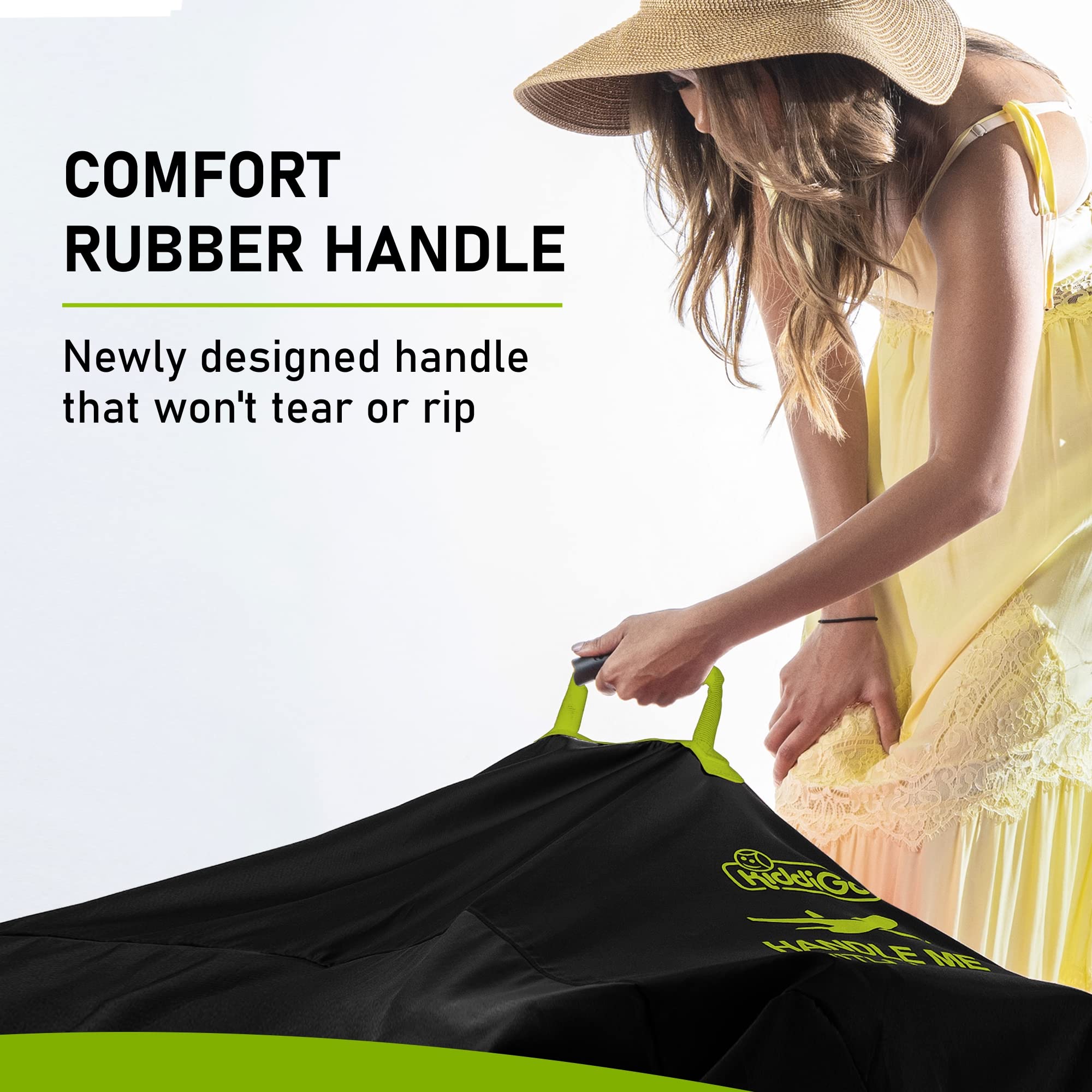 KiddiGo car seat bag compact-folding design for easy storage between trips