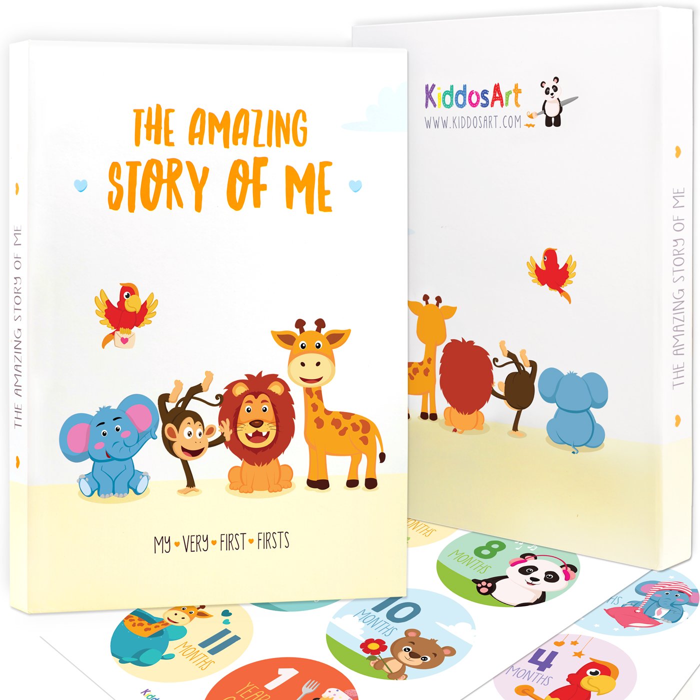 KiddosArt gift-ready packaging — ideal for baby showers.