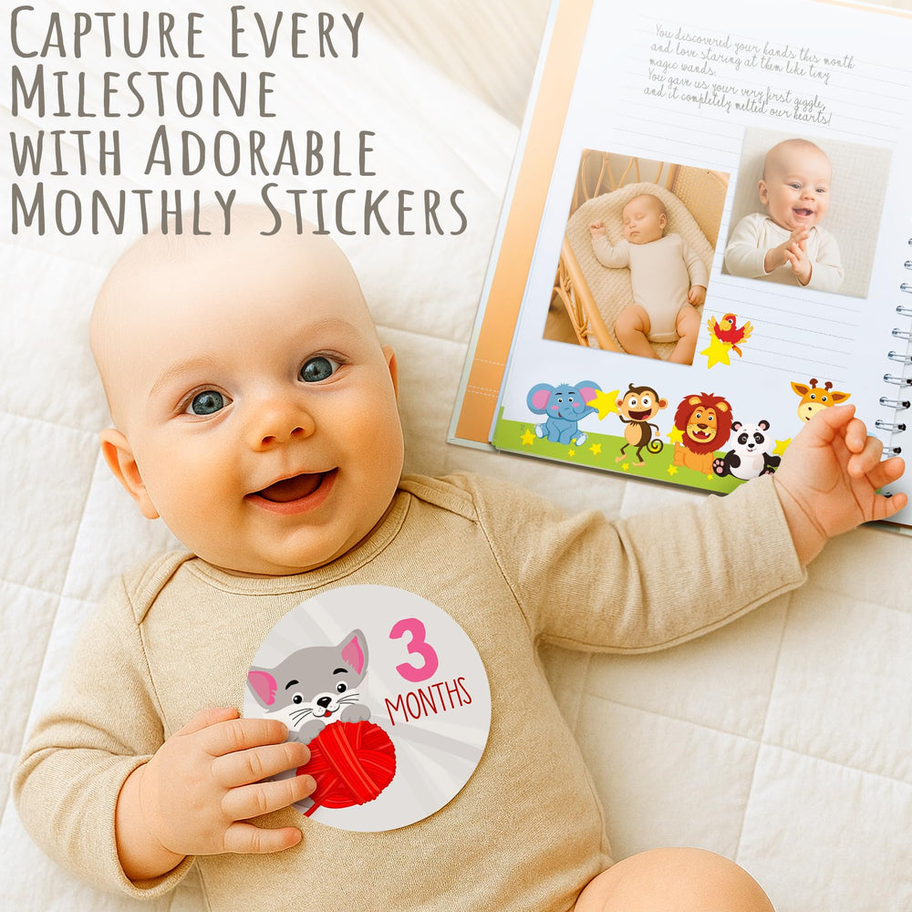 KiddosArt photo pages inside — room for over 100 photos and memories.