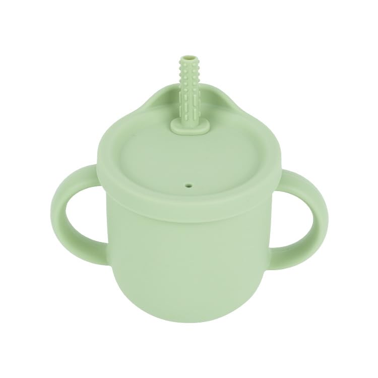 Kiddy Haus soft-grip spoon supports tiny hands for self-feeding