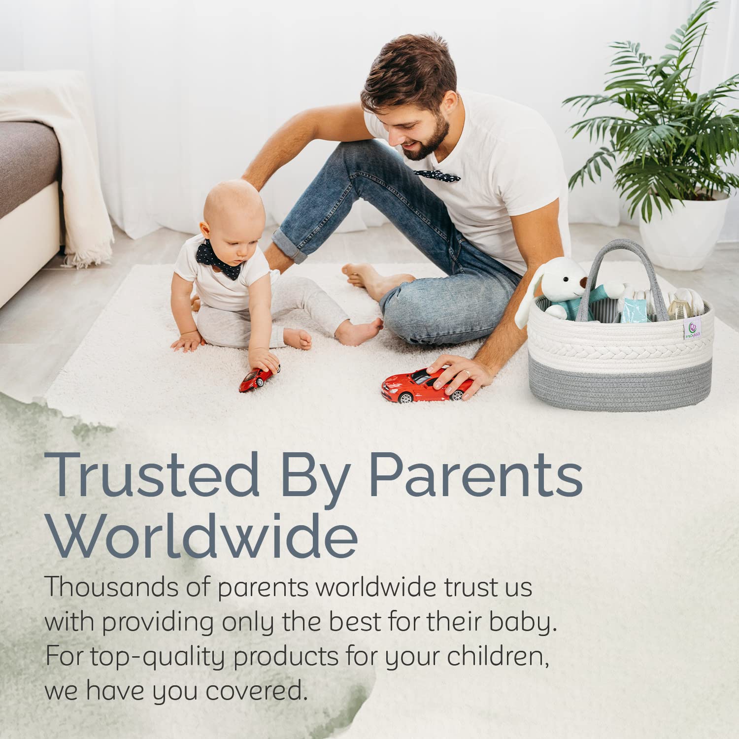 KiddyCare car travel diaper caddy for on-the-go changes and convenience.