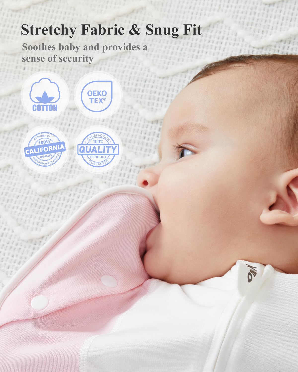 KIDIRA breathable-fabric-pink enhances comfort on warm nights while staying secure.