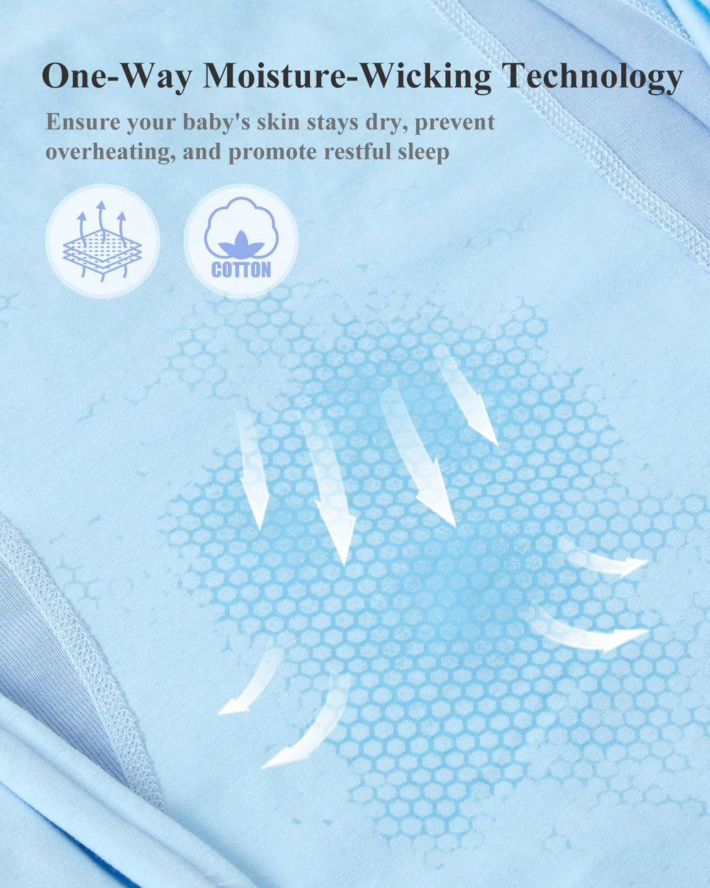 KIDIRA butterflyhug design wraps baby for calm, reassuring sleep.