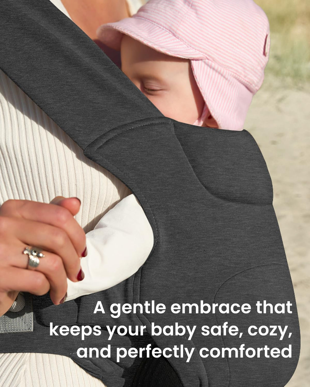 KIDIRA hands-free carrying sessions enable you to multitask safely.