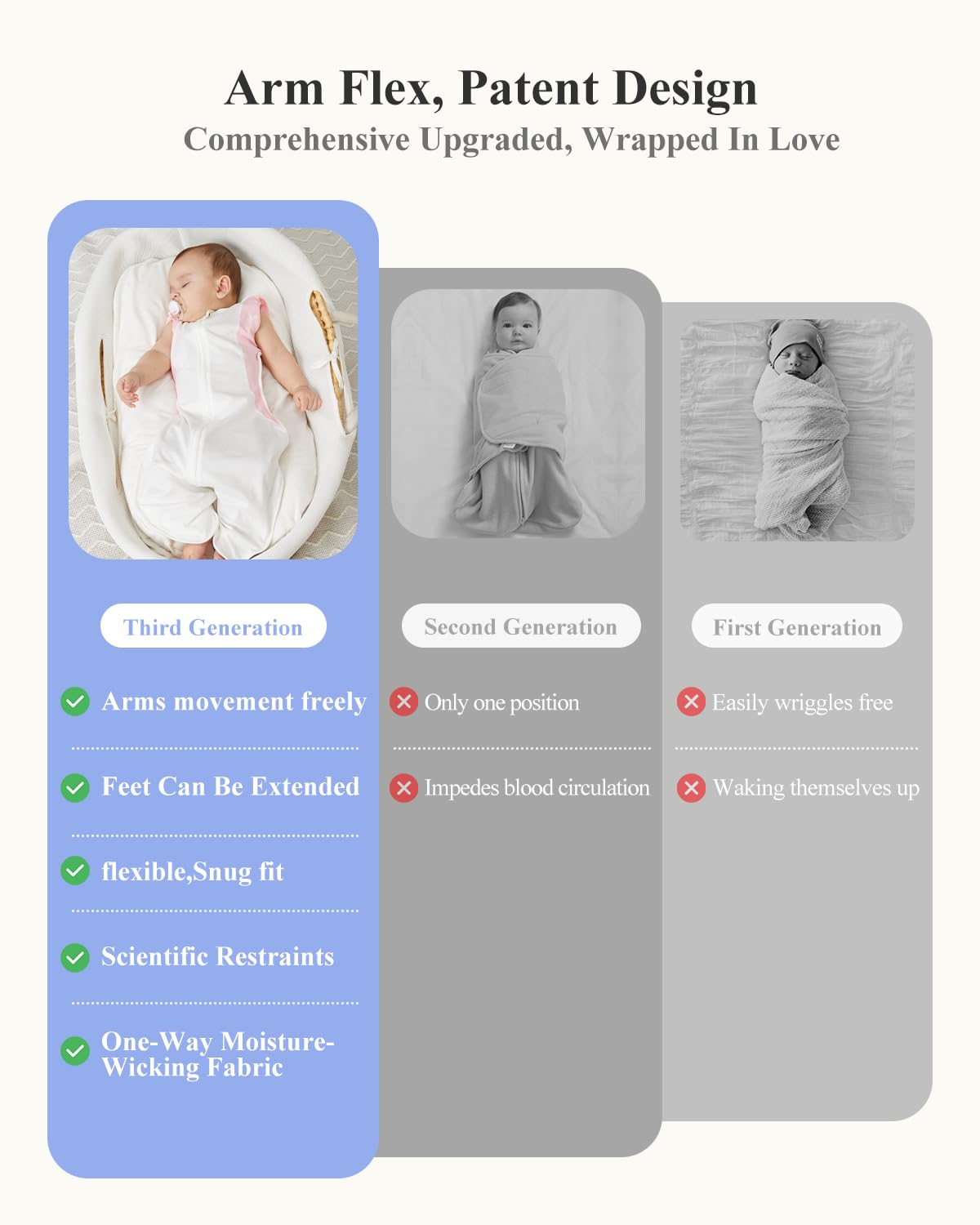 KIDIRA safe-snug-environment-pink promotes secure sleep with flexible pose options.