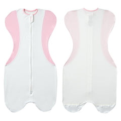 KIDIRA swaddle arms-up pose demonstrates secure sleep positioning and self-soothing comfort.