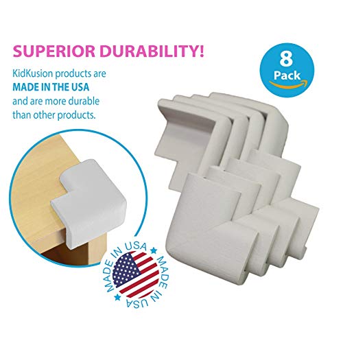 Made in the USA quality of KidKusion Corner Cushions.