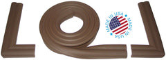 KidKusion hearth cushion corner cap protects sharp edges during active play
