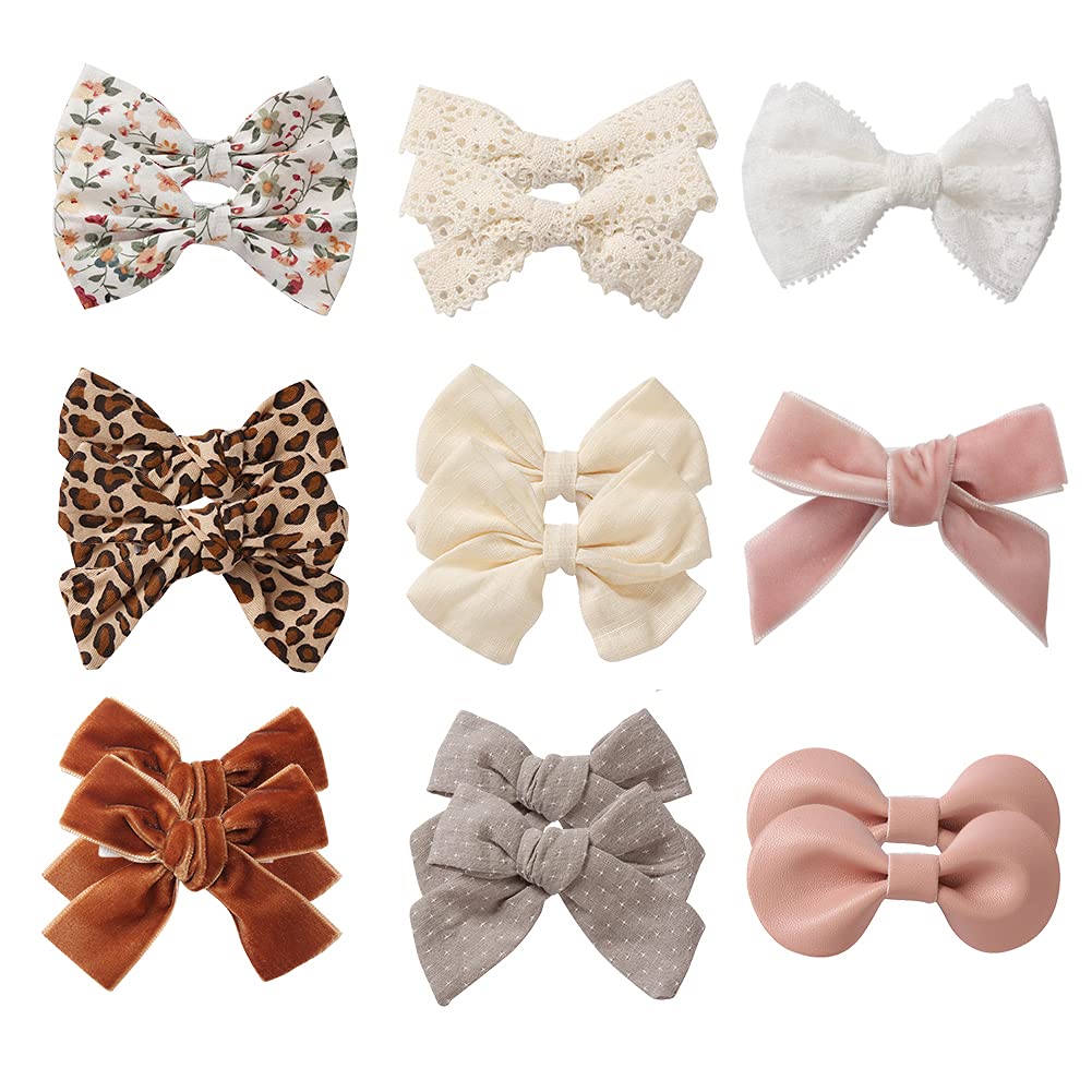 KIDOCHEESE baby hair clip ivory-lined close-up shows gentle non-slip grip.