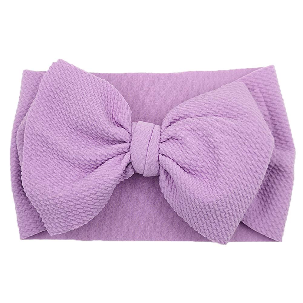 KIDOCHEESE baby headband with large bow suits newborns through toddlers.
