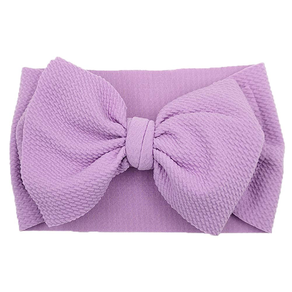 KIDOCHEESE baby headband with large bow suits newborns through toddlers.