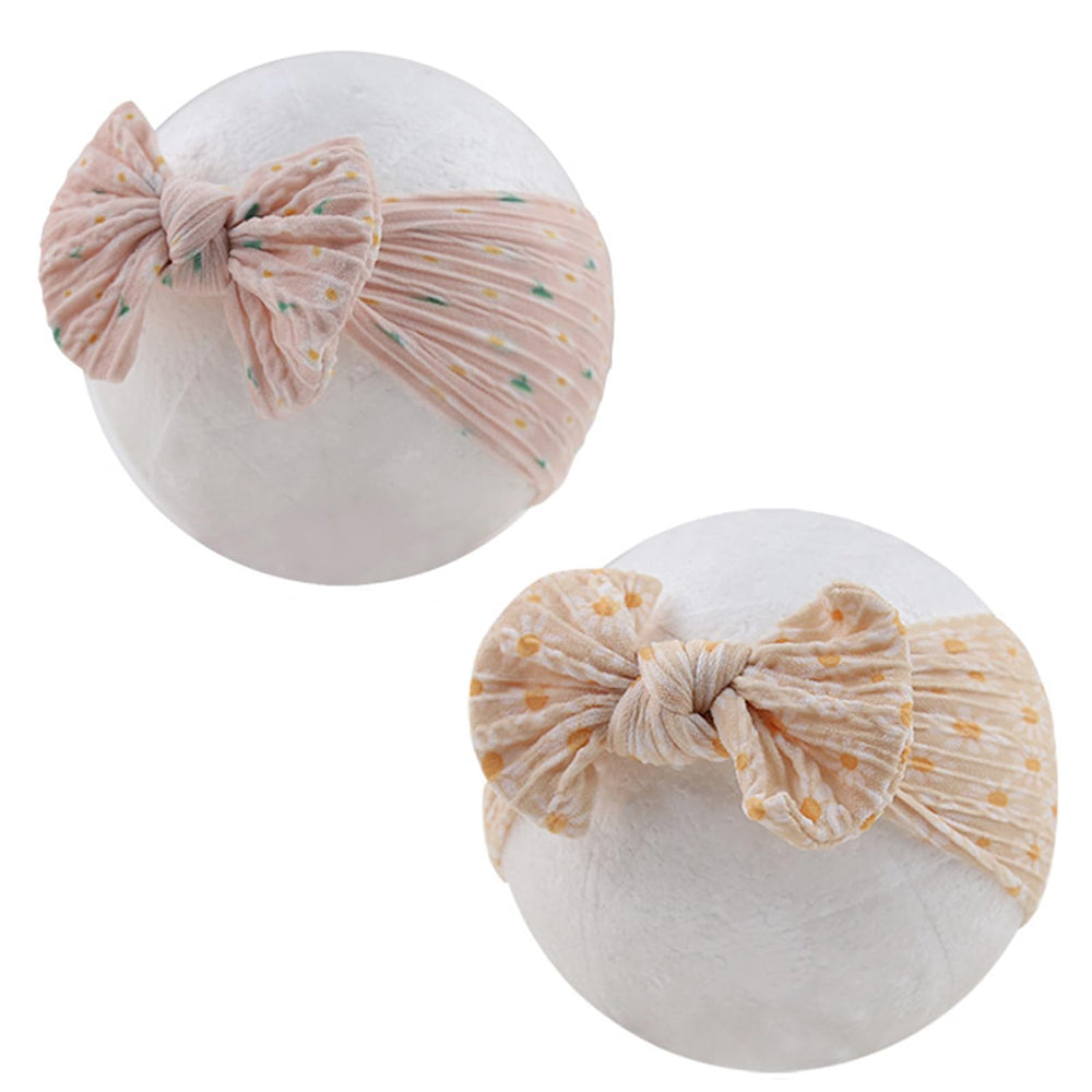 KIDOCHEESE printed headbands show pattern options for cute ensembles