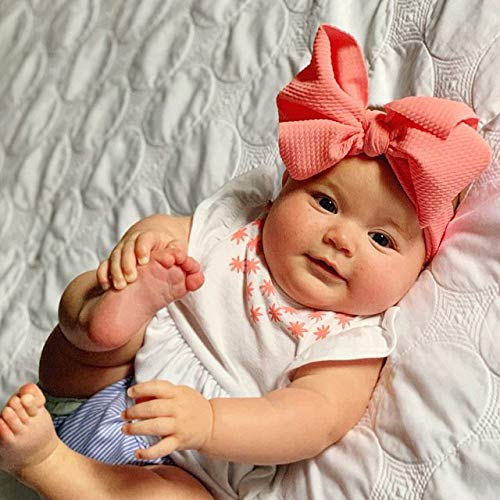 KIDOCHEESE Big Bows color variety display highlights soft fabric for comfortable wear.
