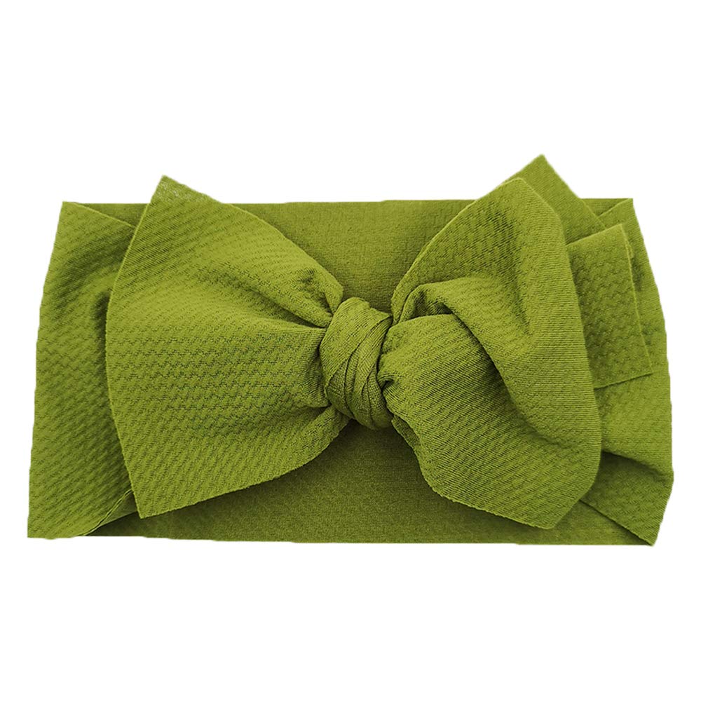 KIDOCHEESE big bows headband 6-inch bow provides cute, photo-ready detail.