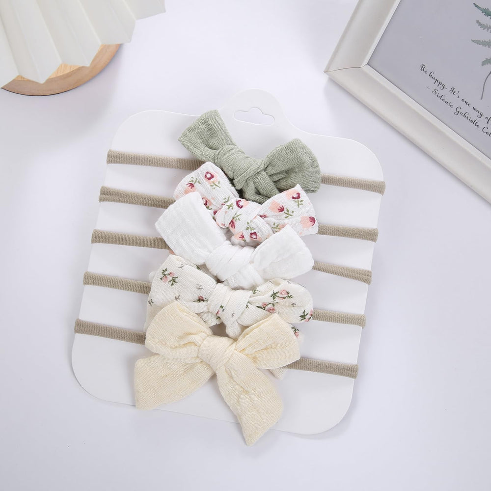 KIDOCHEESE Baby Bows everyday wear pairs with many outfits, offering gentle comfort.