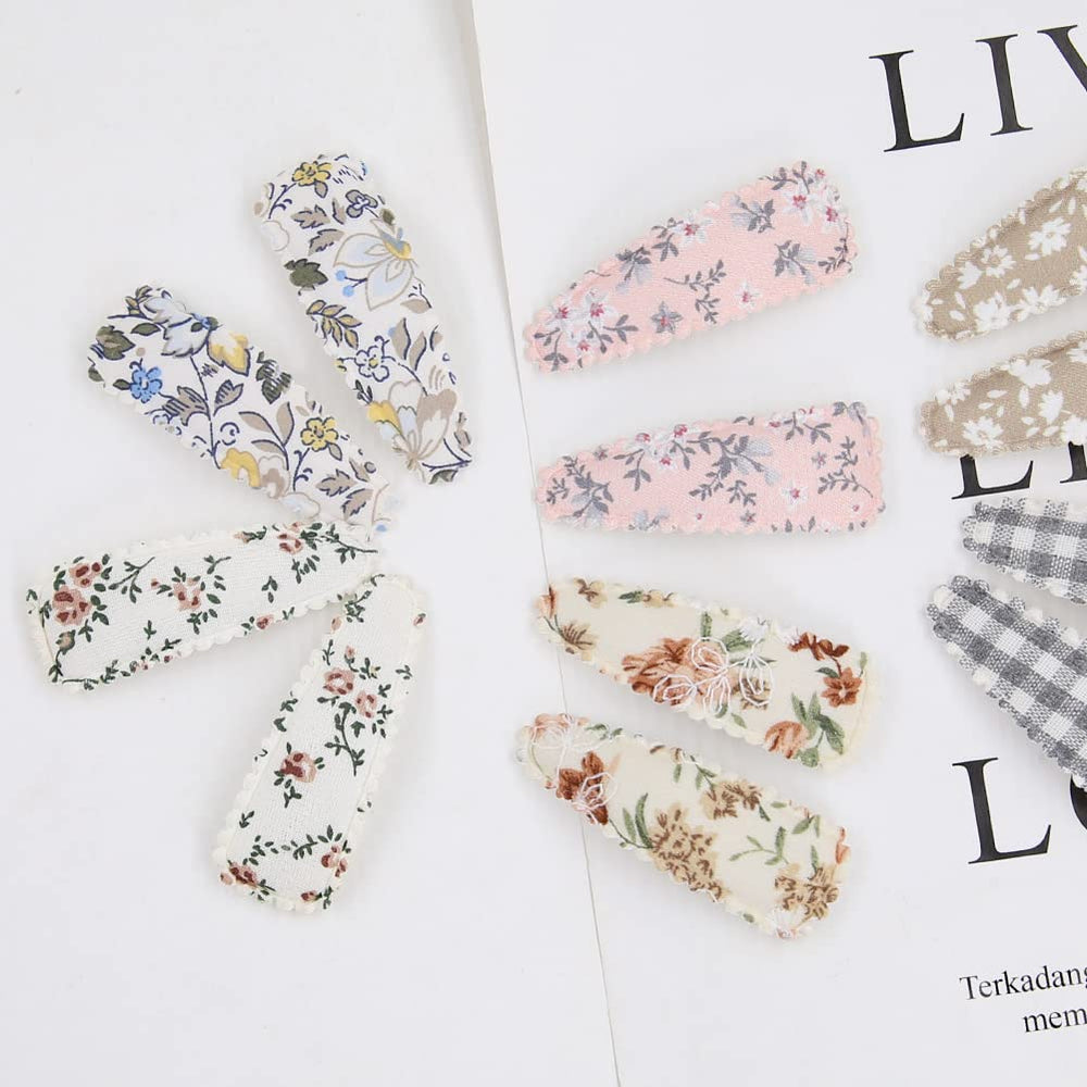 KIDOCHEESE gift-ready baby hair clip set for birthdays and showers