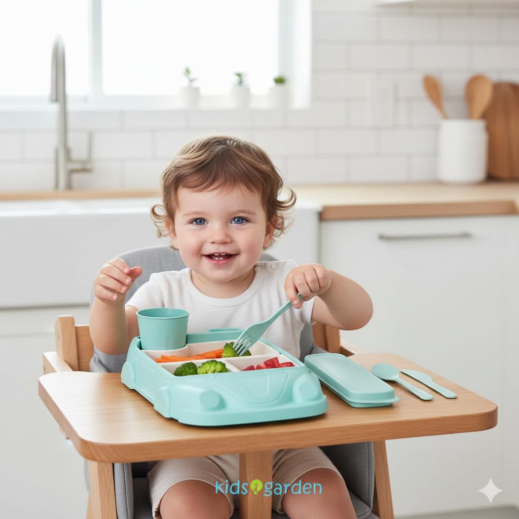 Kids garden rounded knife promotes safe cutting practice for toddlers