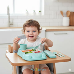 Kids garden rounded knife promotes safe cutting practice for toddlers