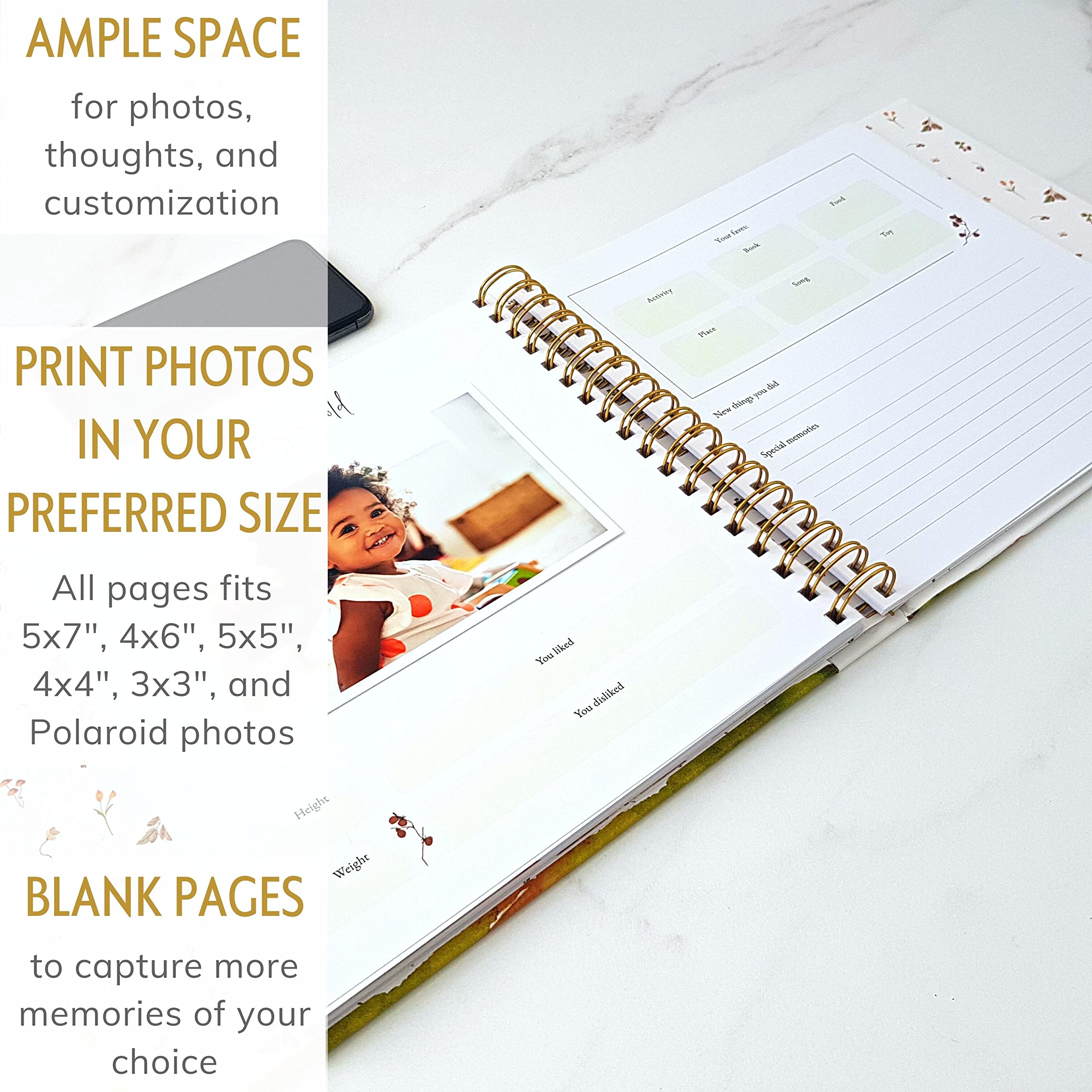 Kids N' All keepsake box lid-and-base protecting pages