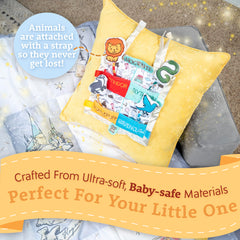 Kids Preferred Hogwarts House peek-a-boo blanket with Velcro straps for easy on-the-go securement.
