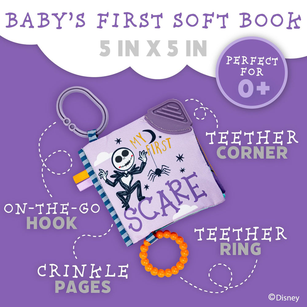 Kids Preferred Nightmare Before Christmas My First Scare crinkle pages deliver gentle auditory stimulation