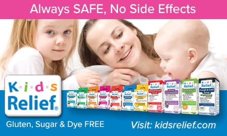 Kids Relief trusted brand badge emphasizes support since 1993.