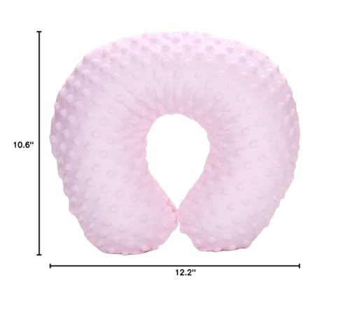 Kids travel neck pillow overnight comfort pink ideal for naps