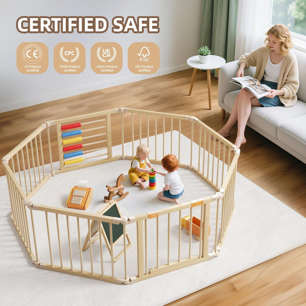 KidsBuddy small-space solution helps create safe, contained play areas.