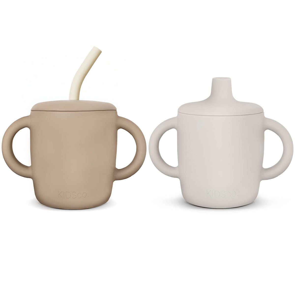 KIDSco Sippy Cup Easy Grip Handles secure hold for tiny hands