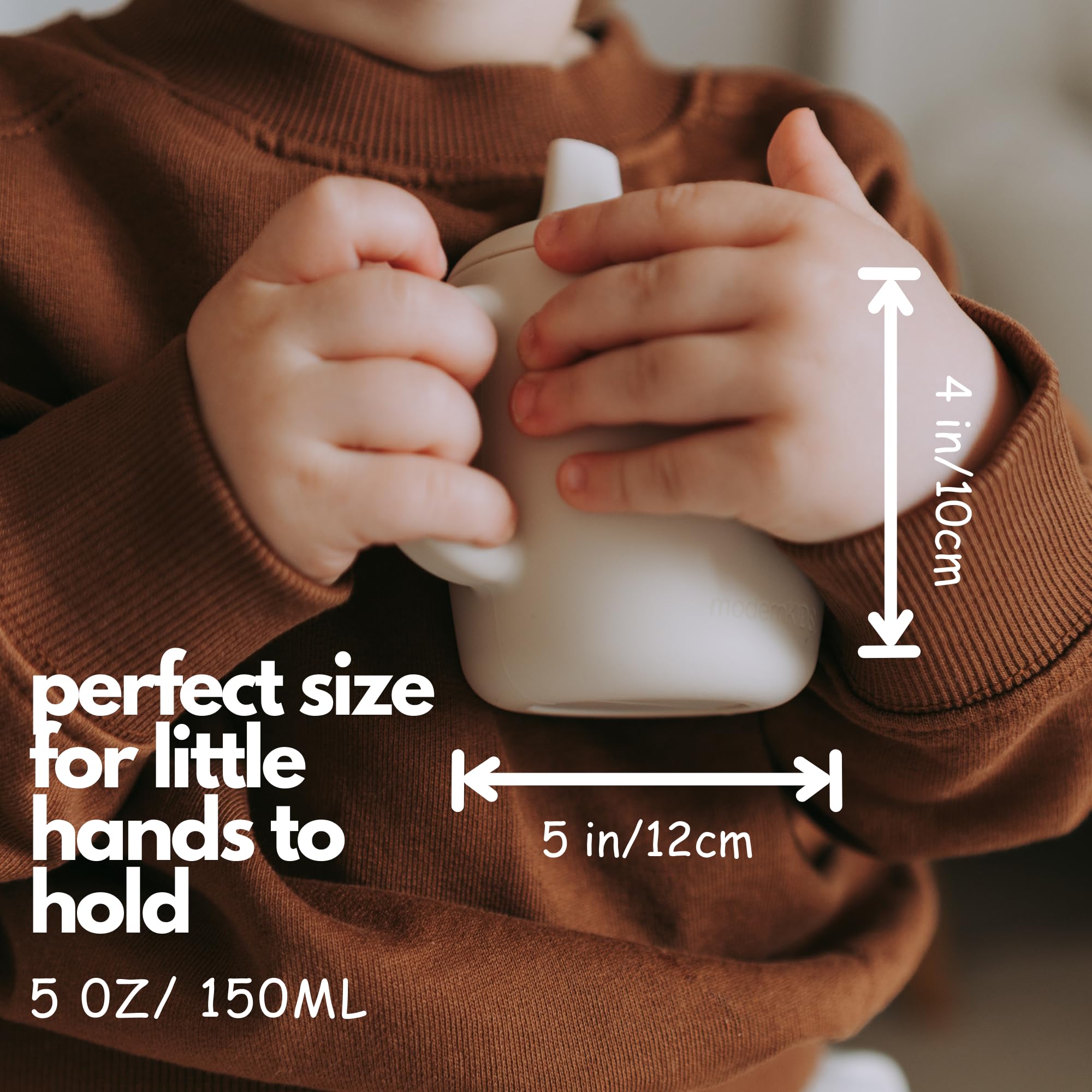 KIDSco Sippy Cup Soft Spout delivers gentle sipping for delicate gums