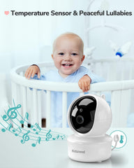 Kidsneed SM935A night vision shows grayscale detail in dark rooms