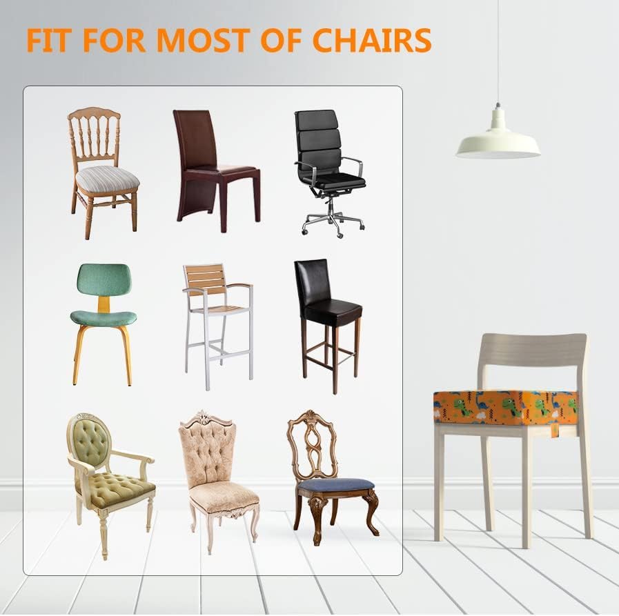 KIDUN booster seat anti-slip design stays put for confident dining.