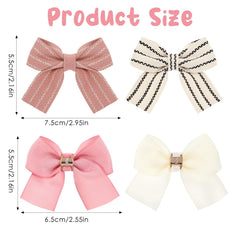 Kifmurase baby bowclips offer comfort and durability for all-day wear.