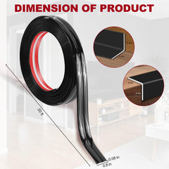 Kikerike 0.8in-20ft protector pack demonstrates flexible length for custom fitting