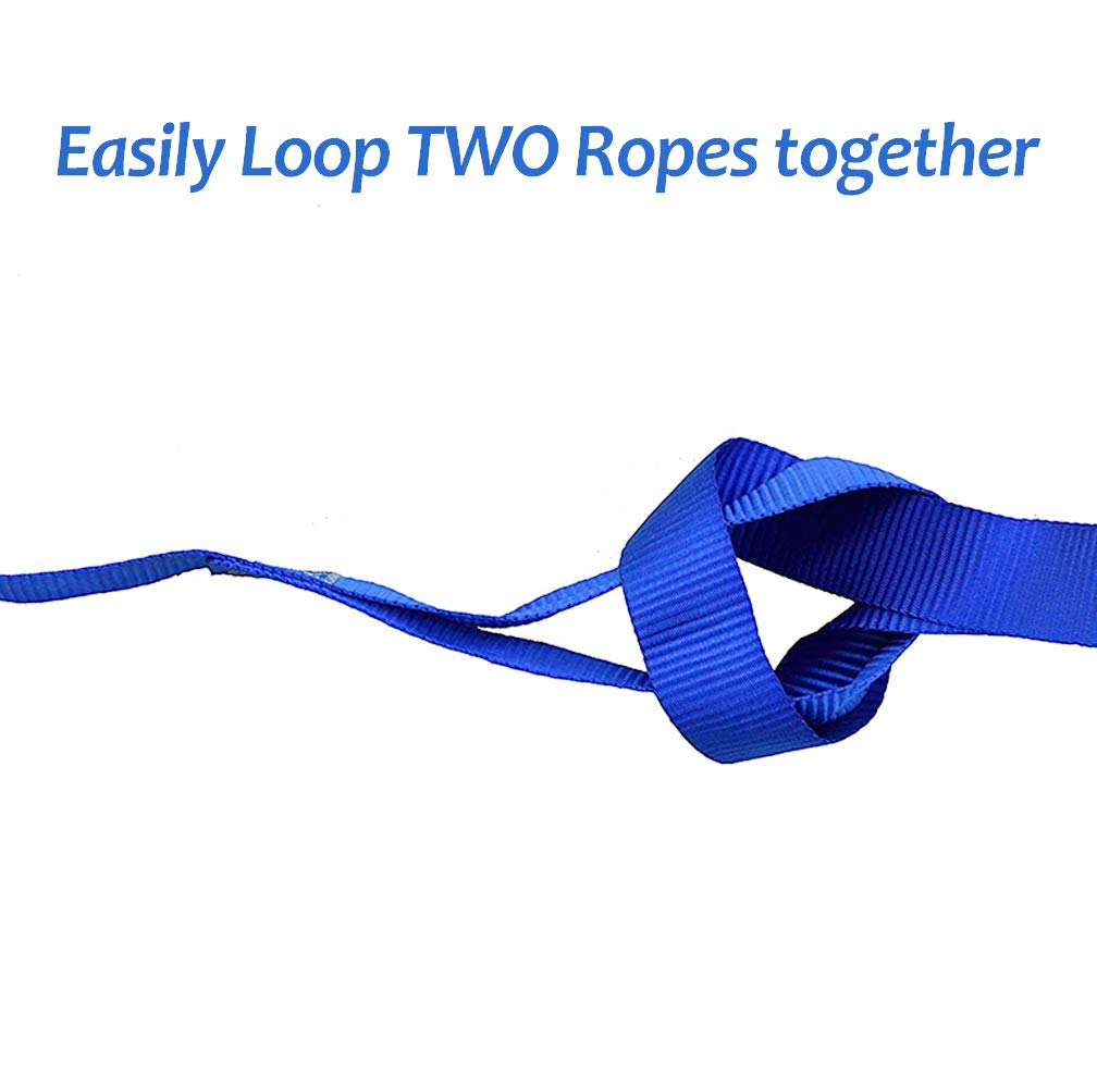 Durable nylon material detail of the KIKIGOAL walking rope