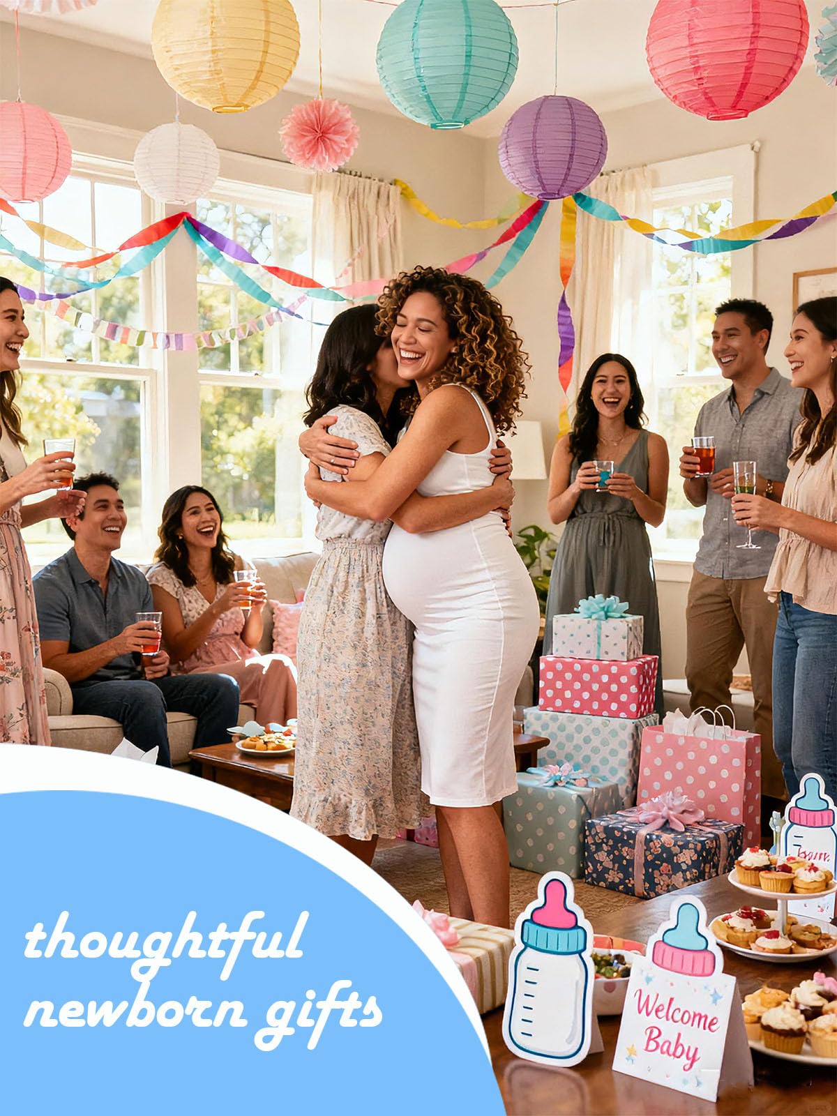 KIKJOK gift-ready diaper organizer makes a thoughtful newborn present.